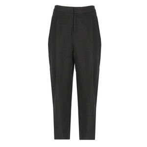 Elisabetta Franchi Tailored Black Pants With Side Slit Pockets - NWT